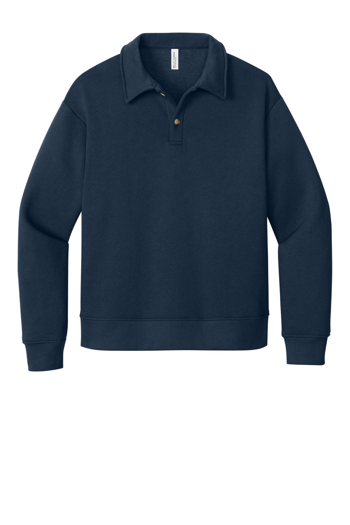 BELLA+CANVAS Unisex 10-Ounce Polo Sweatshirt BC4741