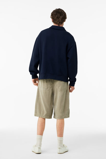 BELLA+CANVAS Unisex 10-Ounce Polo Sweatshirt BC4741