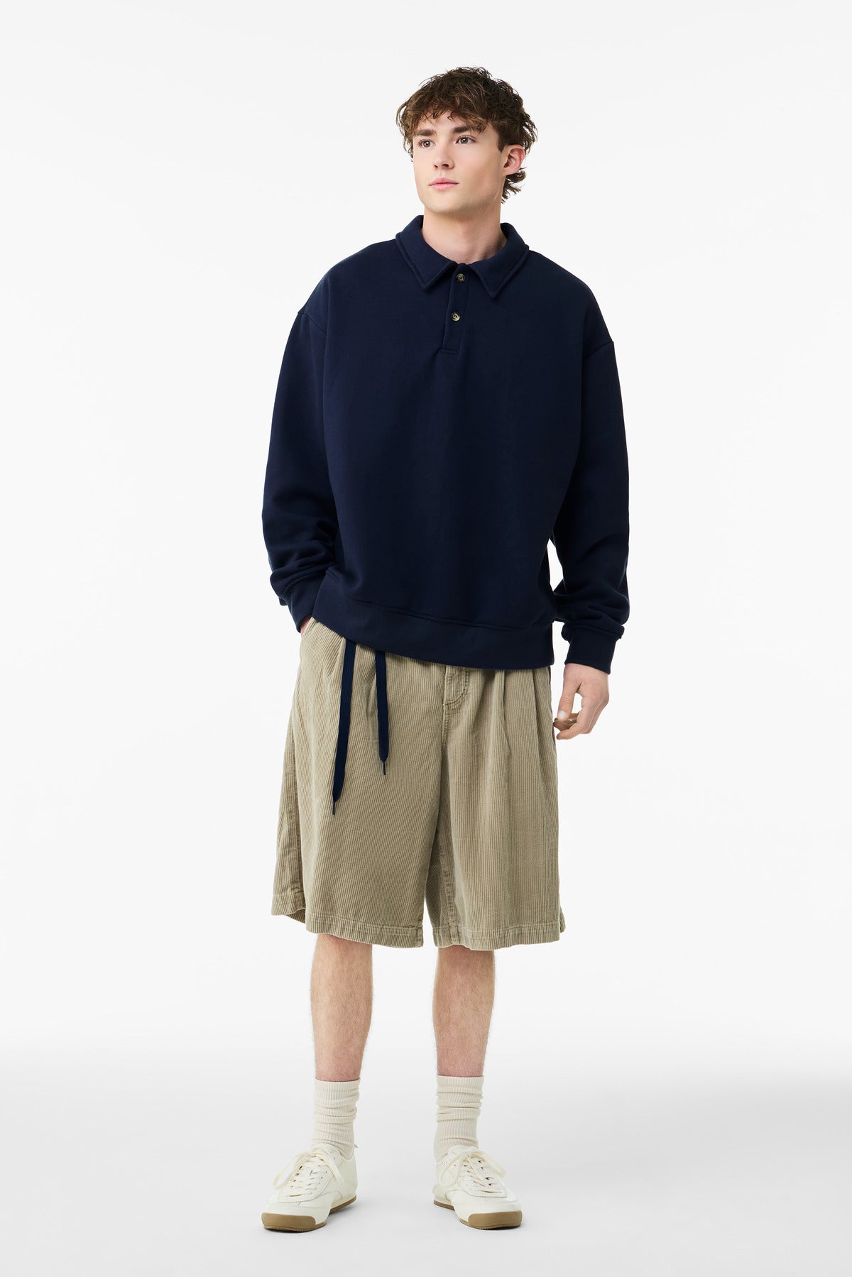BELLA+CANVAS Unisex 10-Ounce Polo Sweatshirt BC4741