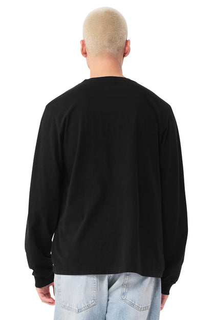 BELLA+CANVAS Unisex Heavyweight Garment-Dyed Long Sleeve Tee BC4851GD