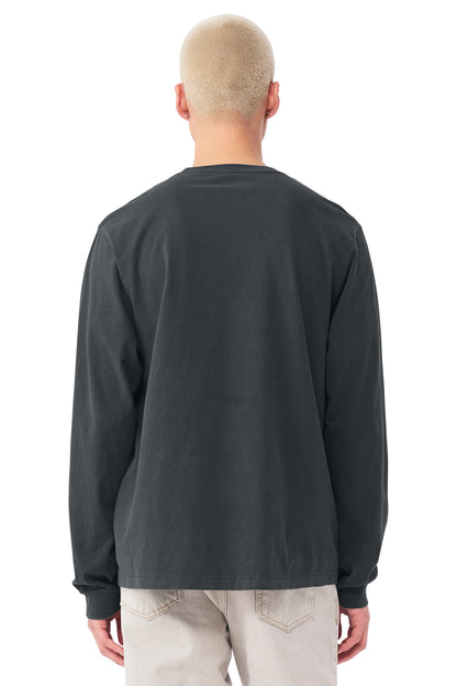 BELLA+CANVAS Unisex Heavyweight Garment-Dyed Long Sleeve Tee BC4851GD