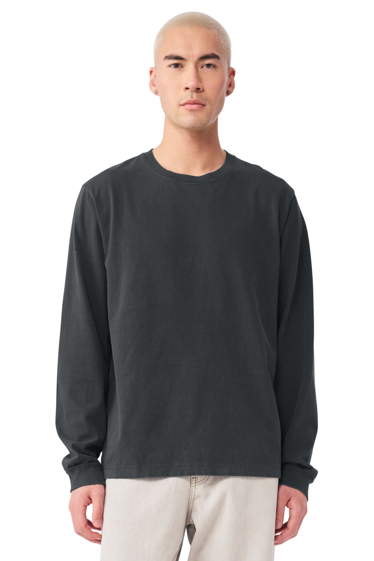 BELLA+CANVAS Unisex Heavyweight Garment-Dyed Long Sleeve Tee BC4851GD