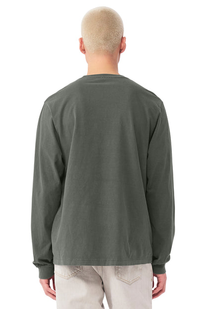 BELLA+CANVAS Unisex Heavyweight Garment-Dyed Long Sleeve Tee BC4851GD