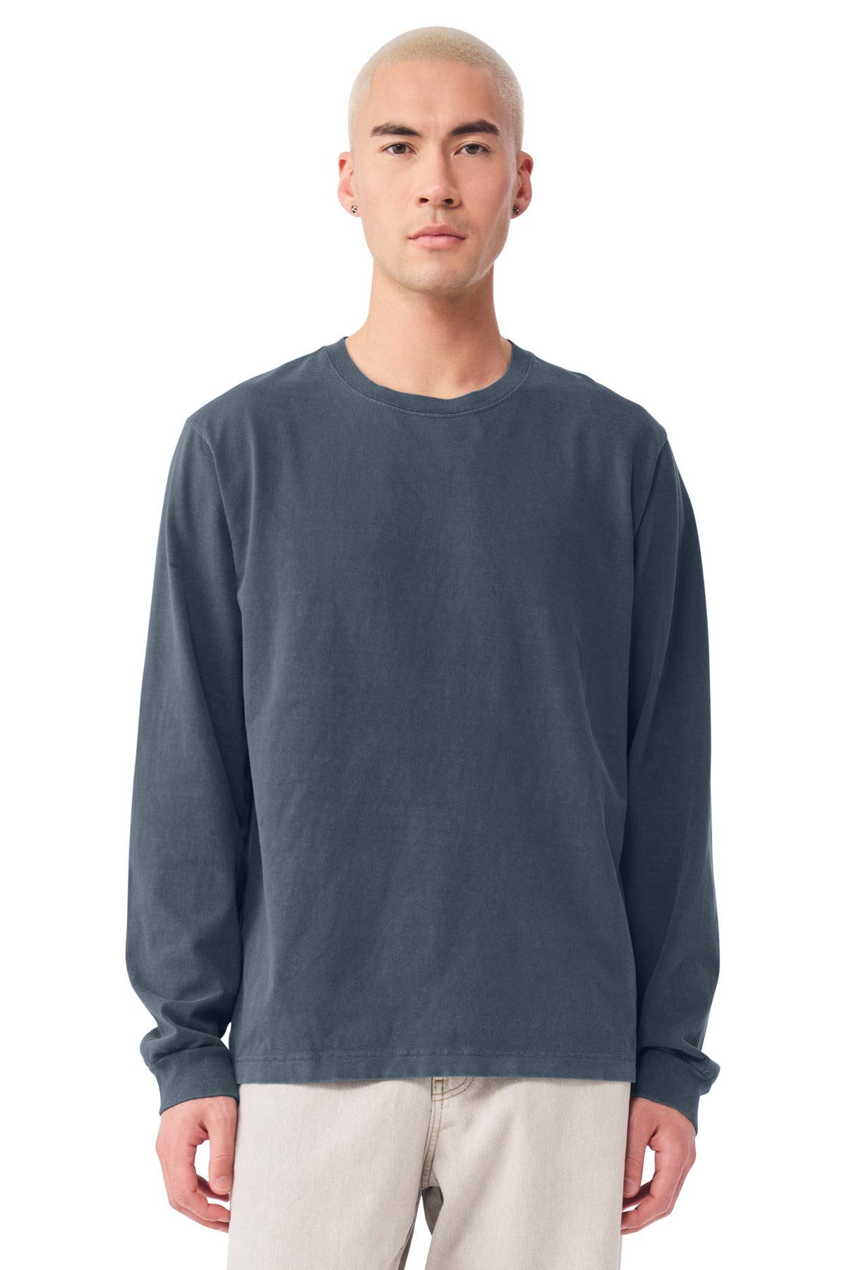 BELLA+CANVAS Unisex Heavyweight Garment-Dyed Long Sleeve Tee BC4851GD