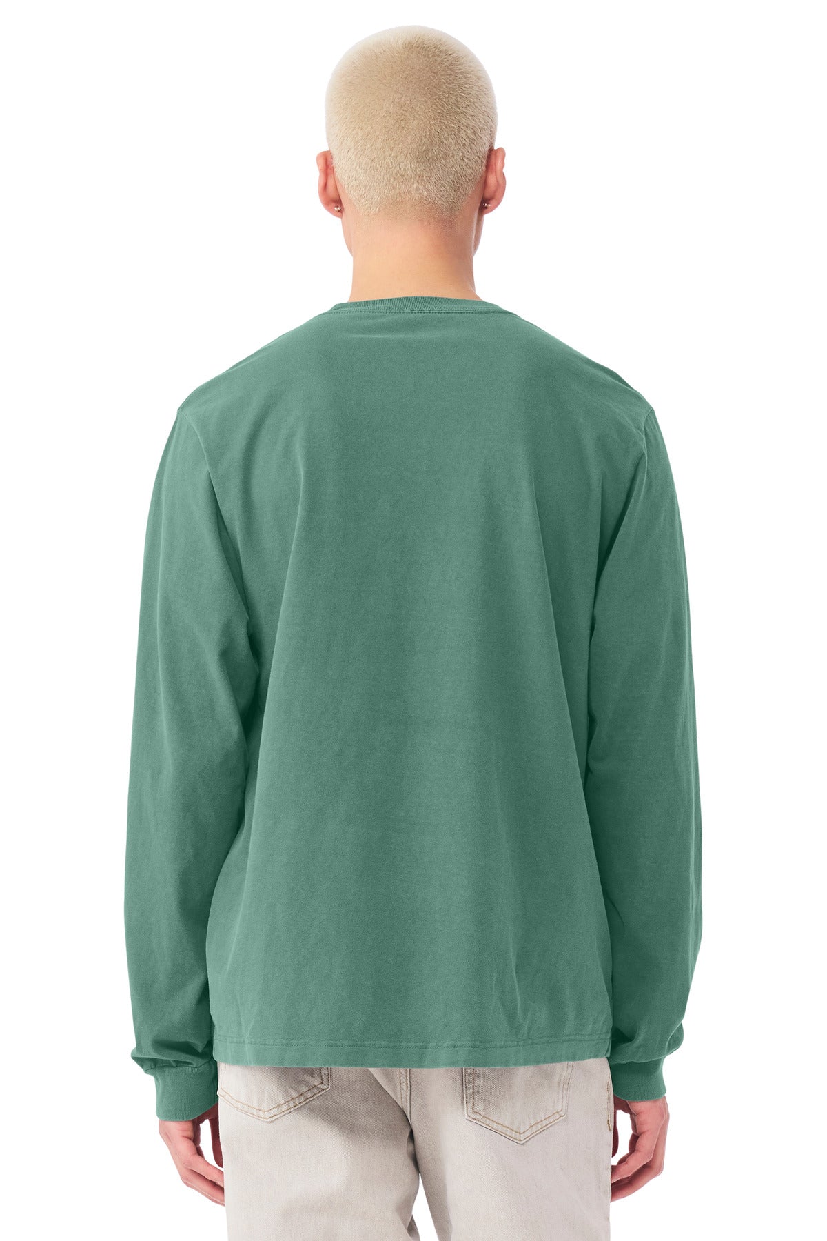 BELLA+CANVAS Unisex Heavyweight Garment-Dyed Long Sleeve Tee BC4851GD