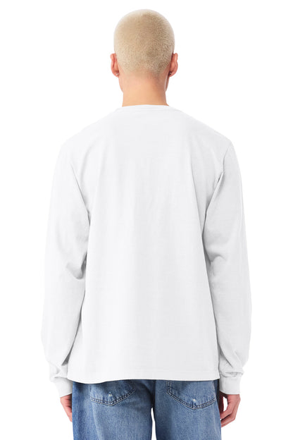 BELLA+CANVAS Unisex Heavyweight Garment-Dyed Long Sleeve Tee BC4851GD