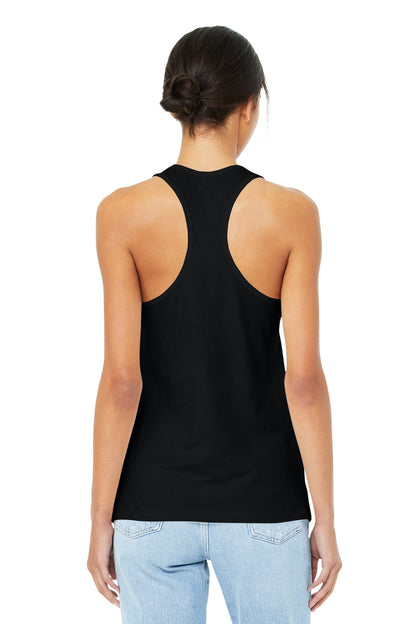 BELLA+CANVAS  Women's Jersey Racerback Tank. BC6008