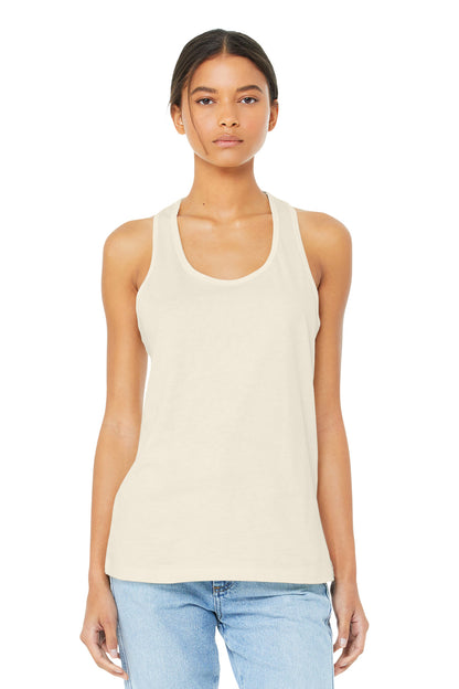 BELLA+CANVAS  Women's Jersey Racerback Tank. BC6008