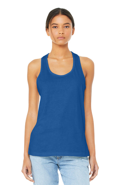 BELLA+CANVAS  Women's Jersey Racerback Tank. BC6008
