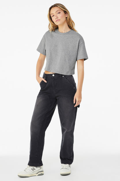 BELLA+CANVAS Women's Jersey Crop Tee BC6482