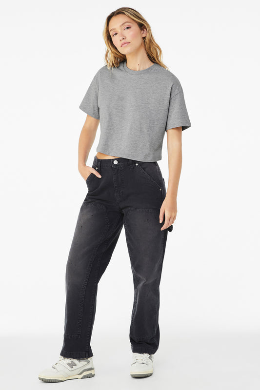 BELLA+CANVAS Women's Jersey Crop Tee BC6482