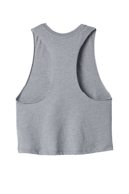 BELLA+CANVAS  Women's Racerback Cropped Tank. BC6682