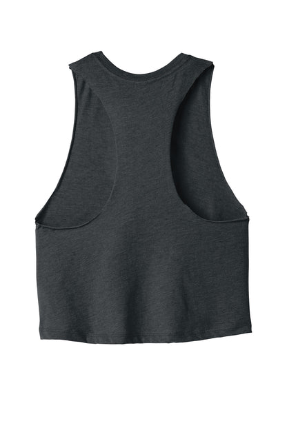 BELLA+CANVAS  Women's Racerback Cropped Tank. BC6682