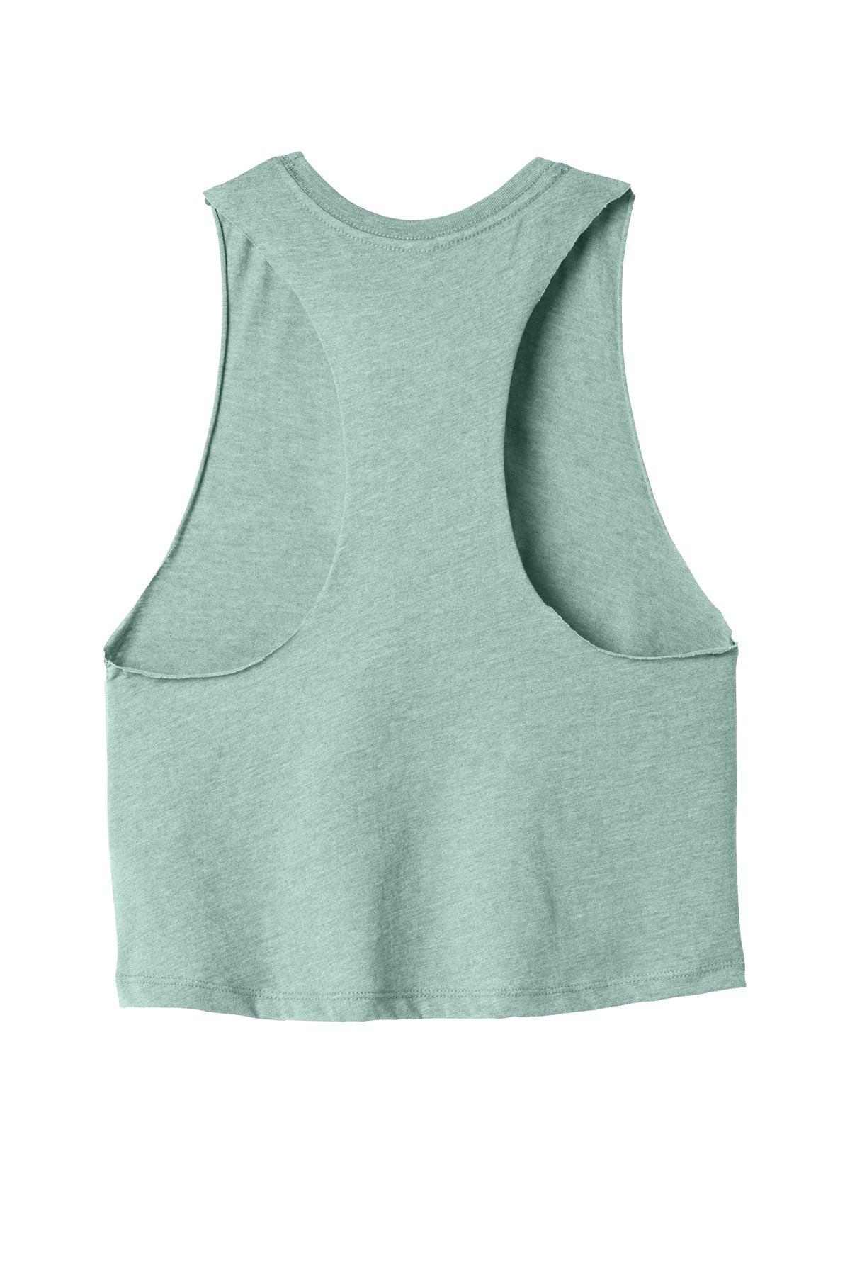 BELLA+CANVAS  Women's Racerback Cropped Tank. BC6682