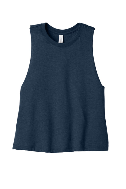 BELLA+CANVAS  Women's Racerback Cropped Tank. BC6682