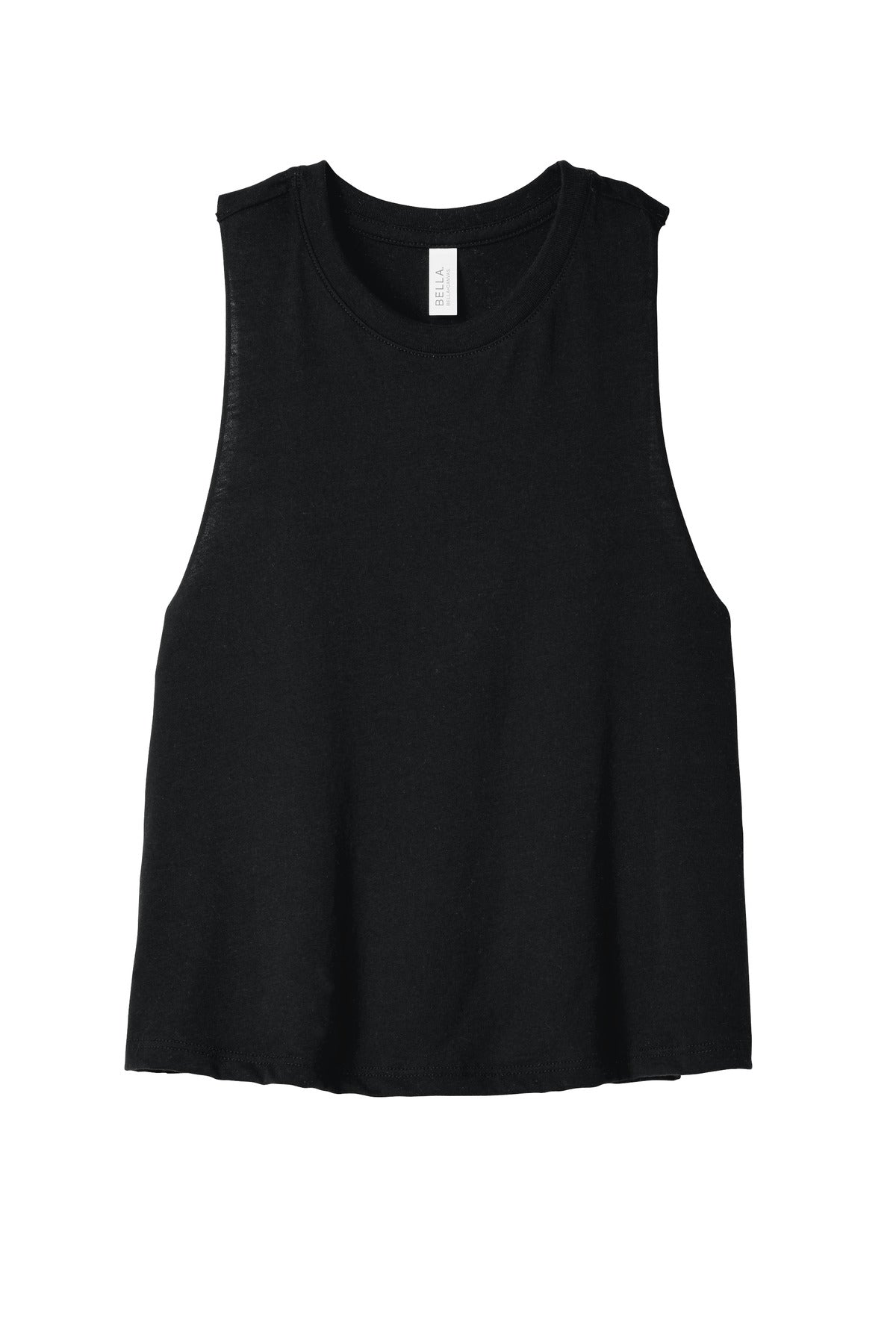 BELLA+CANVAS  Women's Racerback Cropped Tank. BC6682