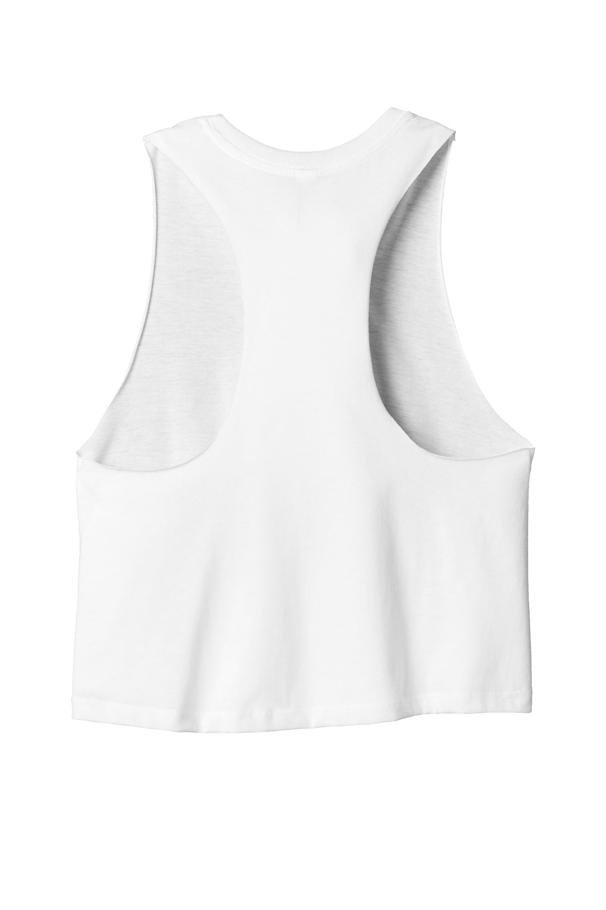 BELLA+CANVAS  Women's Racerback Cropped Tank. BC6682
