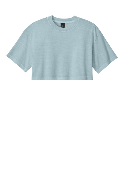 BELLA+CANVAS Women's Heavyweight Garment-Dyed Cropped Tee BC6882GD