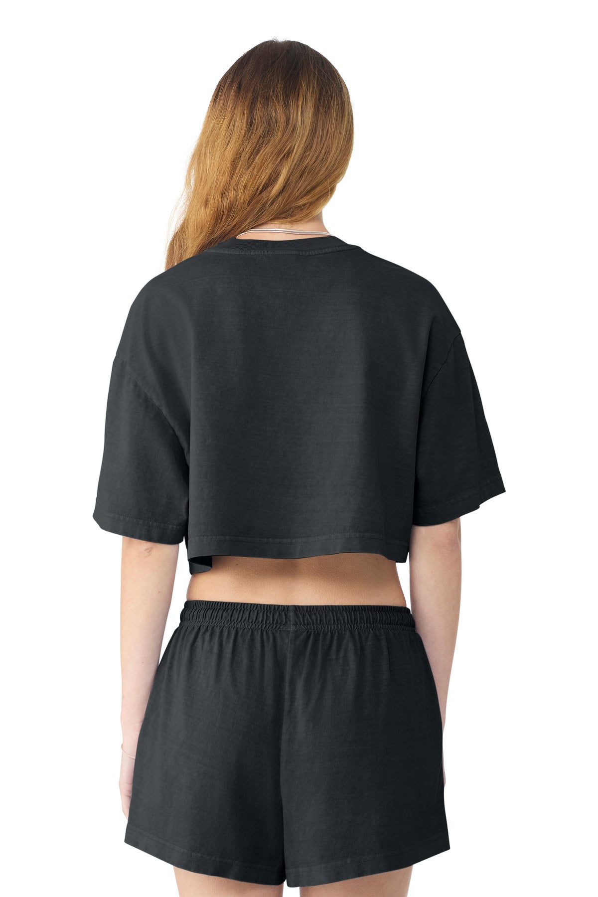 BELLA+CANVAS Women's Heavyweight Garment-Dyed Cropped Tee BC6882GD