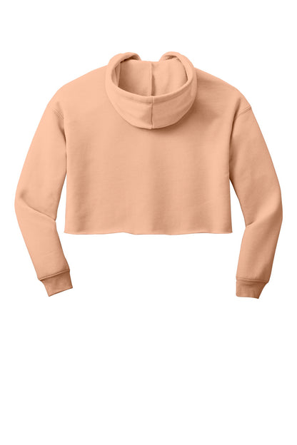 BELLA+CANVAS  Women's Sponge Fleece Cropped Fleece Hoodie. BC7502