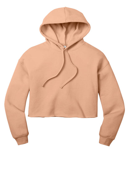 BELLA+CANVAS  Women's Sponge Fleece Cropped Fleece Hoodie. BC7502