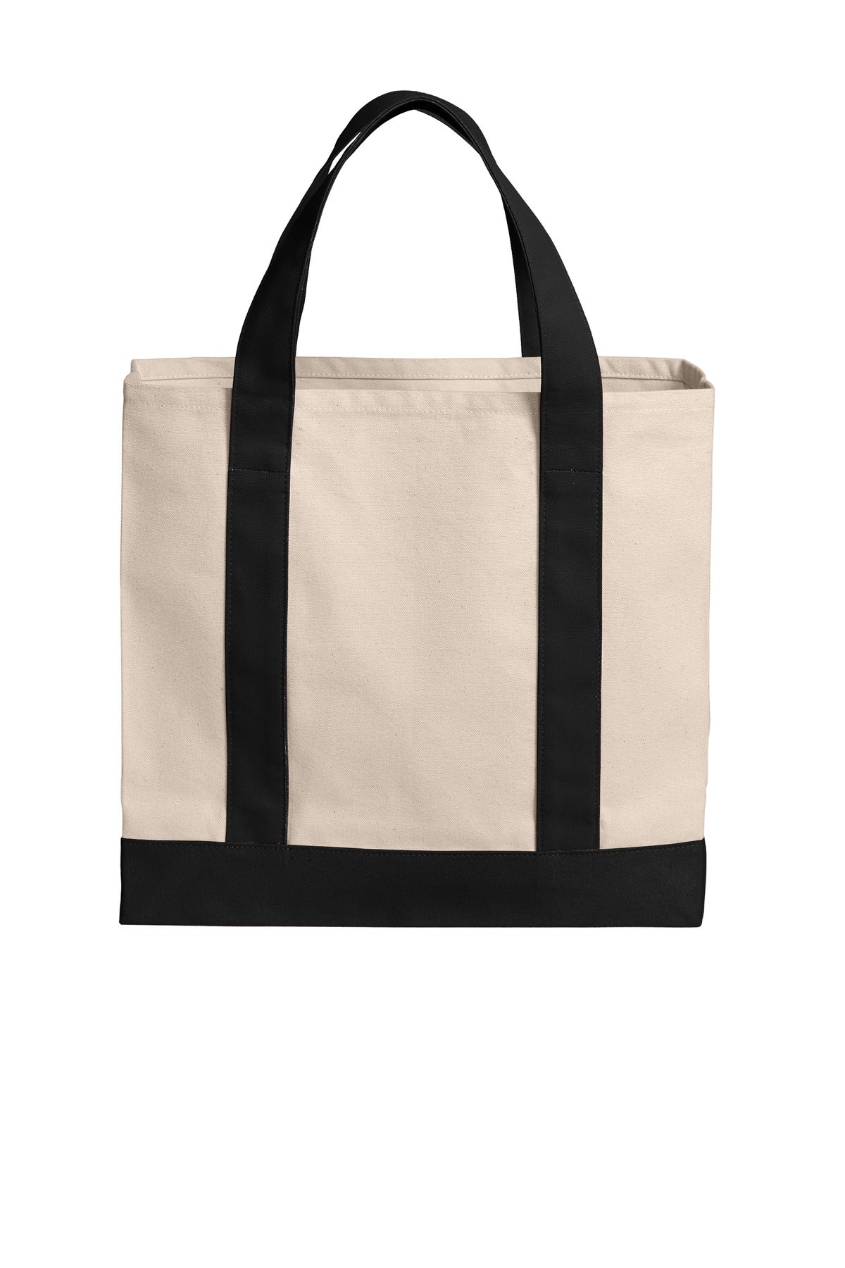 Port Authority Cotton Canvas Two-Tone Tote BG429