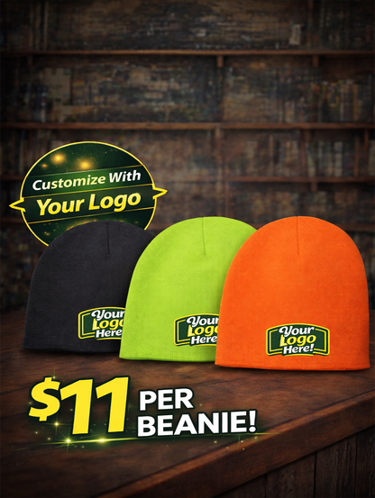 Custom Beanies (10 pack) (Embroidered)