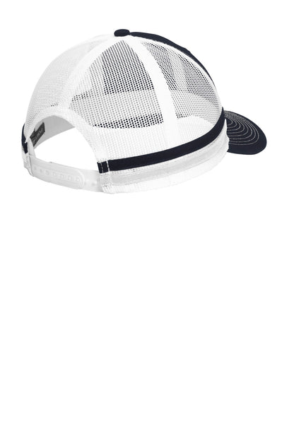 Port Authority  Two-Stripe Snapback Trucker Cap. C113