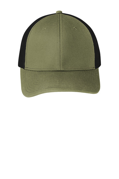Port Authority Snapback Trucker Cap. C402