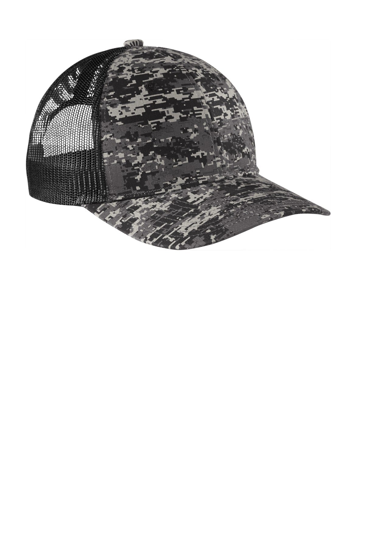 Port Authority  Digi Camo Snapback Trucker Cap C404