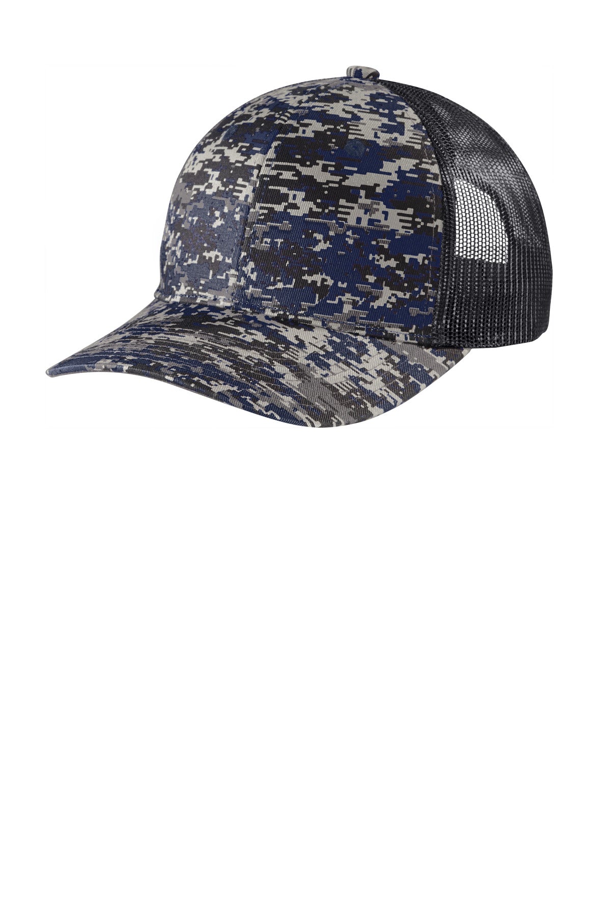 Port Authority  Digi Camo Snapback Trucker Cap C404