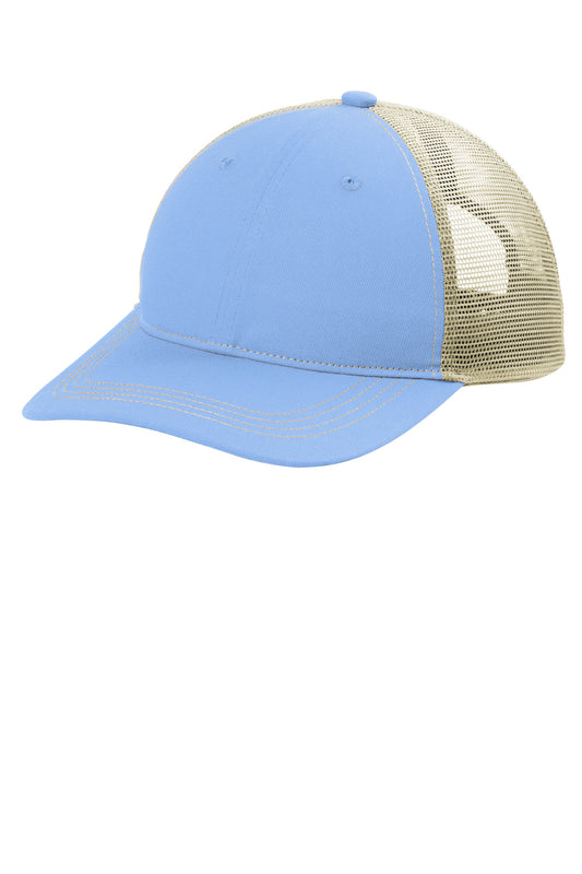 Port Authority Unstructured Snapback Trucker Cap C409