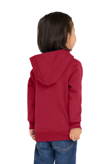 Port & Co Toddler Core Fleece Pullover Hooded Sweatshirt. CAR78TH