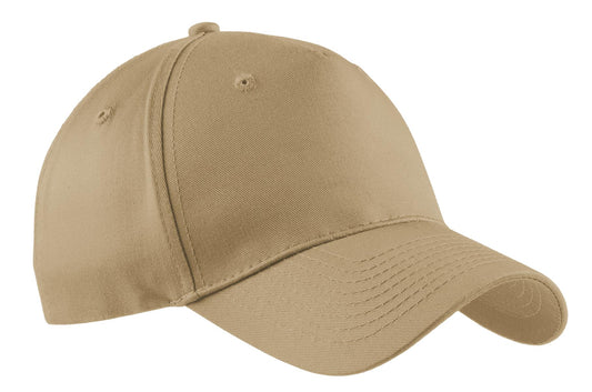 Port Authority Five-Panel Twill Cap.  CP86