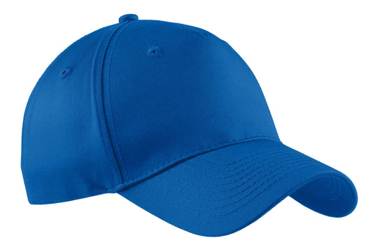 Port Authority Five-Panel Twill Cap.  CP86