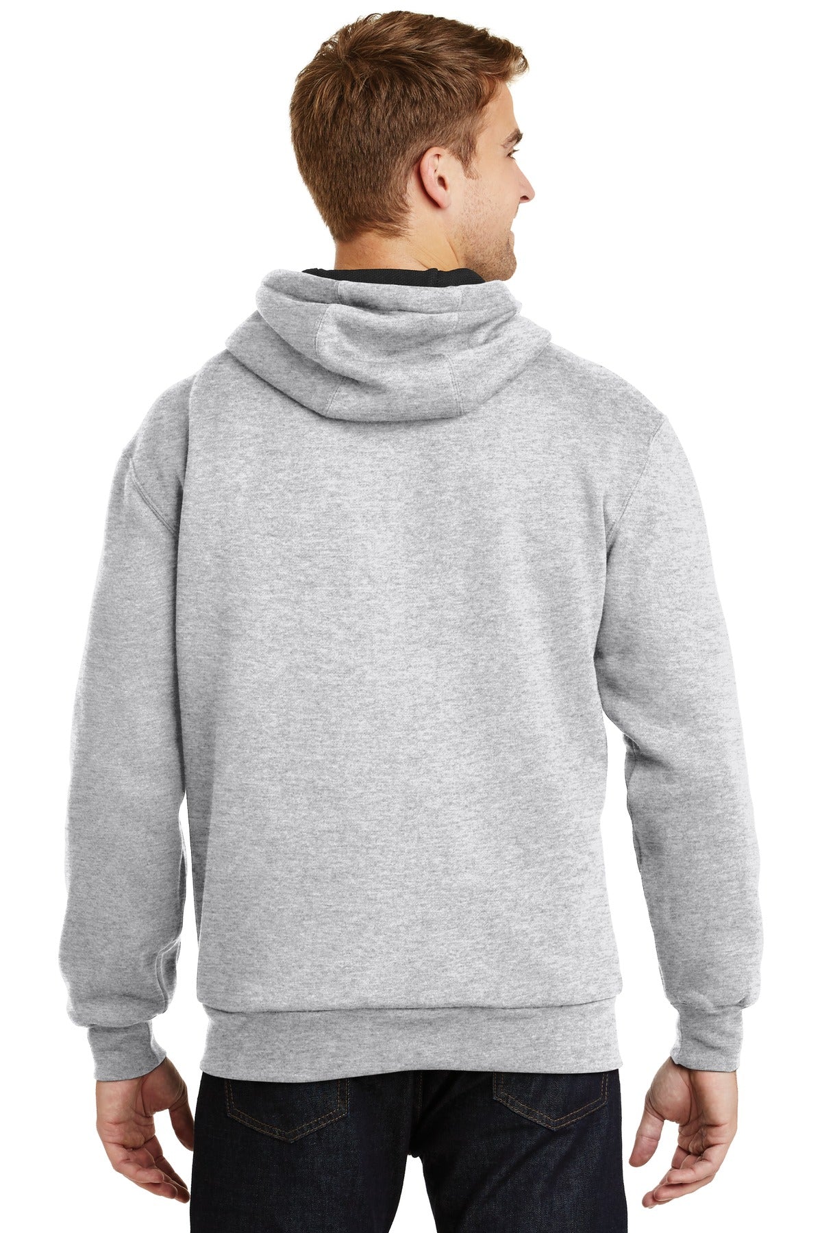 CornerStone - Heavyweight Full-Zip Hooded Sweatshirt with Thermal Lining.  CS620