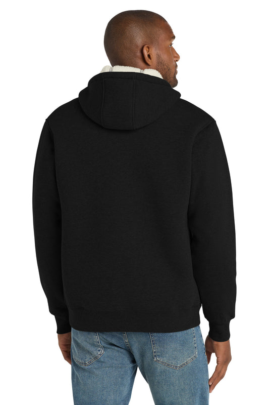 CornerStone Heavyweight Sherpa-Lined Hooded Fleece Jacket. CS625