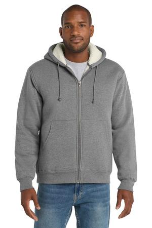 CornerStone Heavyweight Sherpa-Lined Hooded Fleece Jacket. CS625
