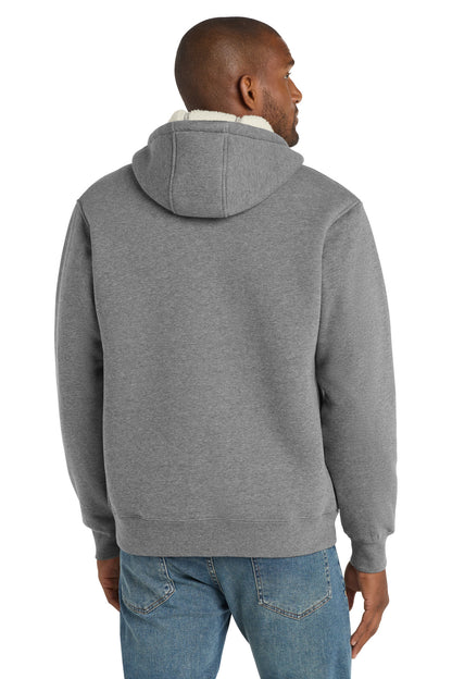 CornerStone Heavyweight Sherpa-Lined Hooded Fleece Jacket. CS625
