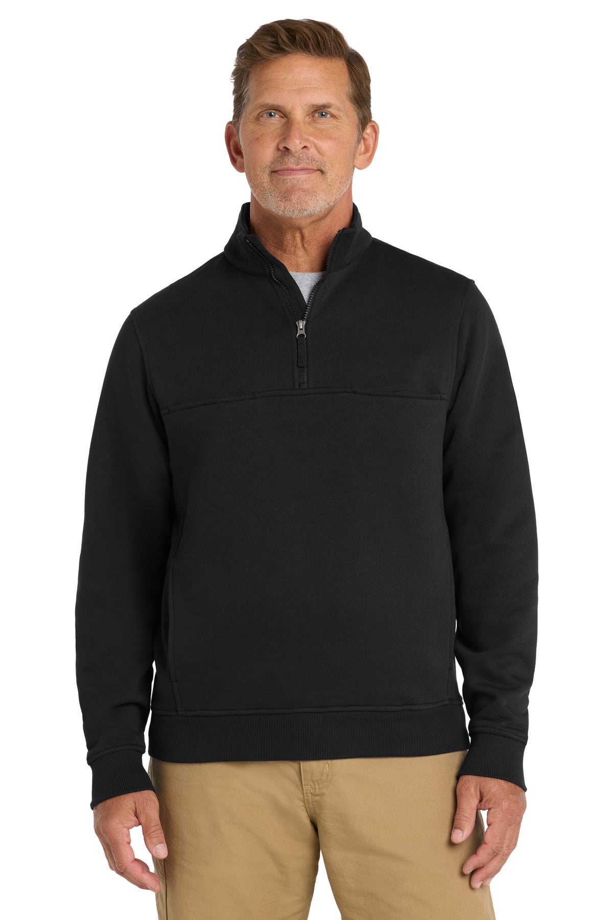 CornerStone 1/2-Zip Job Shirt. CS626