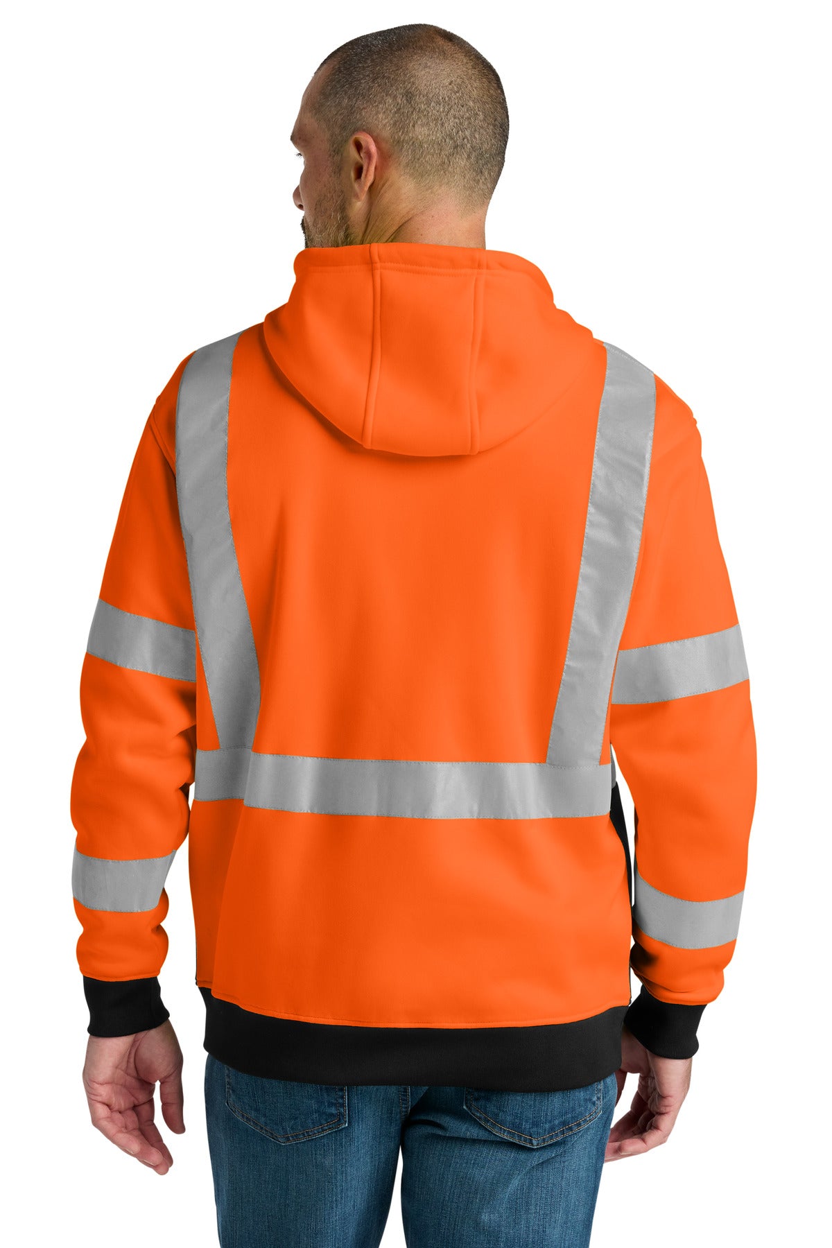 CornerStone A107 Class 3 Heavy-Duty Fleece Full-Zip Hoodie CSF300