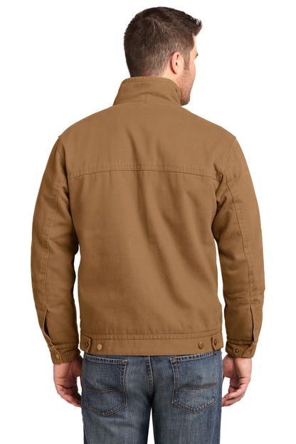 CornerStone Washed Duck Cloth Flannel-Lined Work Jacket. CSJ40