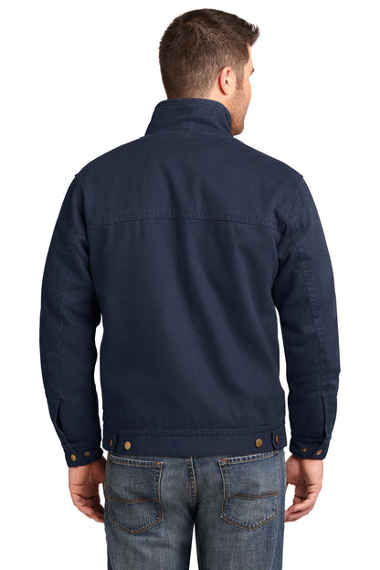 CornerStone Washed Duck Cloth Flannel-Lined Work Jacket. CSJ40