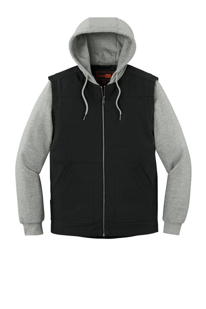 CornerStone Duck Fleece Full-Zip Hooded Jacket CSJ42