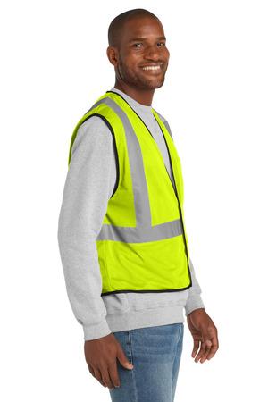 CornerStone  ANSI 107 Class 2 Economy Mesh One-Pocket Vest. CSV100