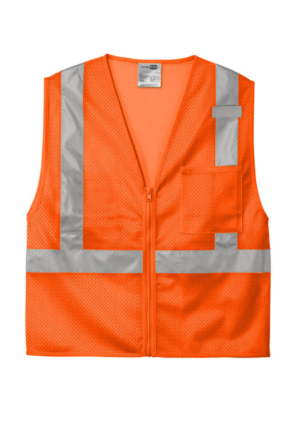 CornerStone  ANSI 107 Class 2 Mesh Zippered Vest. CSV102