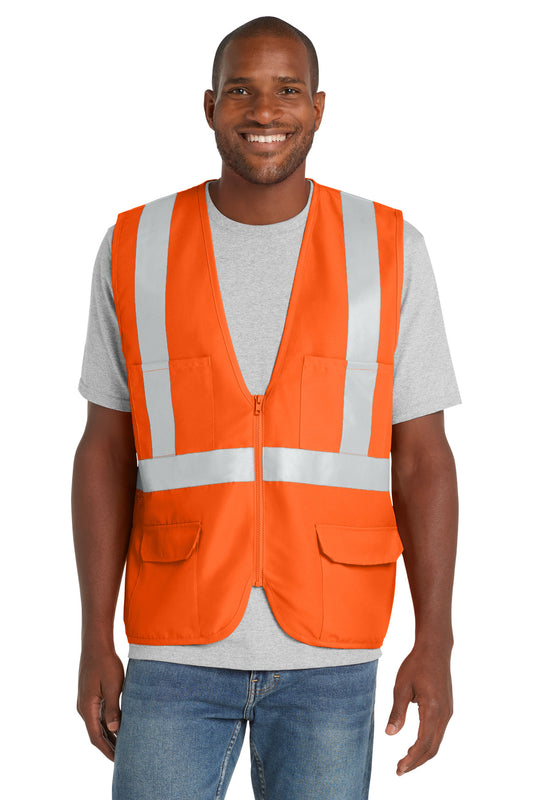 CornerStone - ANSI 107 Class 2 Mesh Back Safety Vest. CSV405
