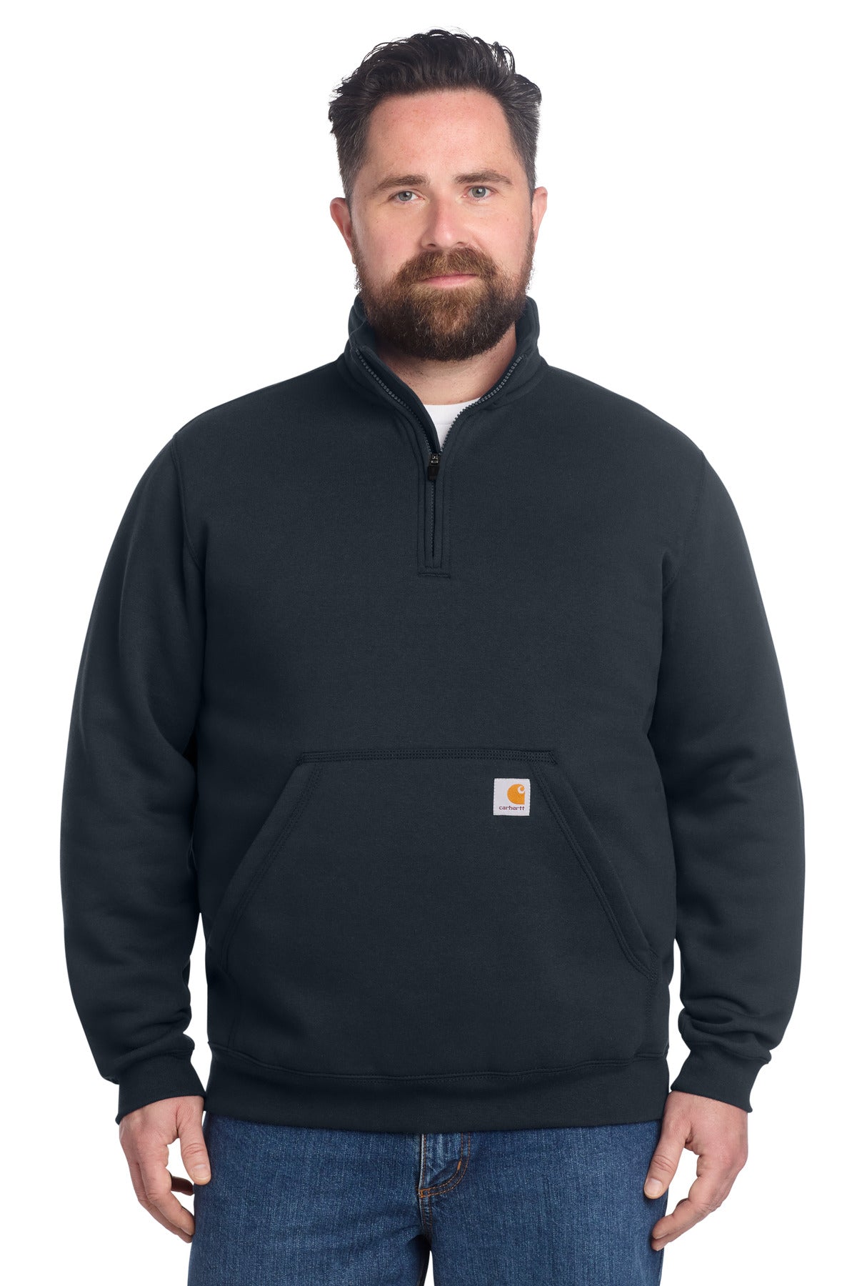 Carhartt Midweight 1/4-Zip Mock Neck Sweatshirt CT105294