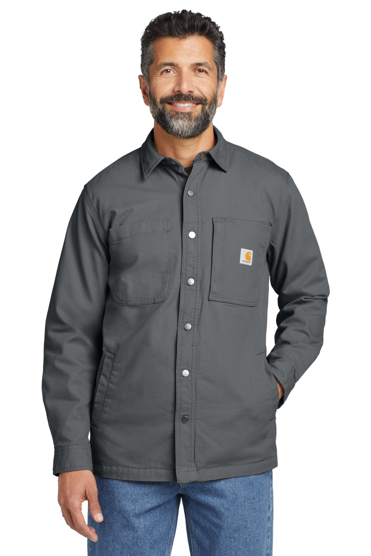 Carhartt Rugged Flex Fleece-Lined Shirt Jac CT105532