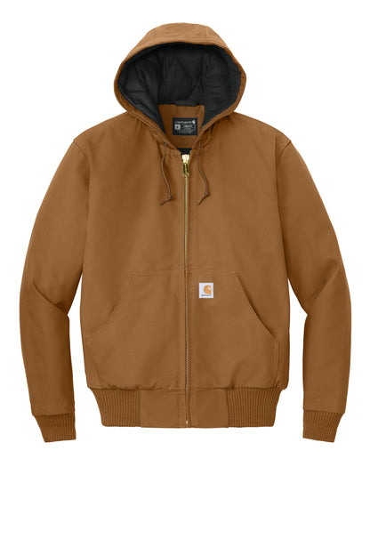 Carhartt  Quilted-Flanne-Lined Duck Active Jac. CT106677